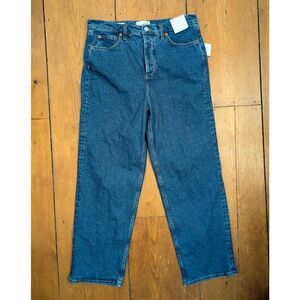 Universal Thread Jeans High-Rise Straight Size 12 Button Fly New With Tags